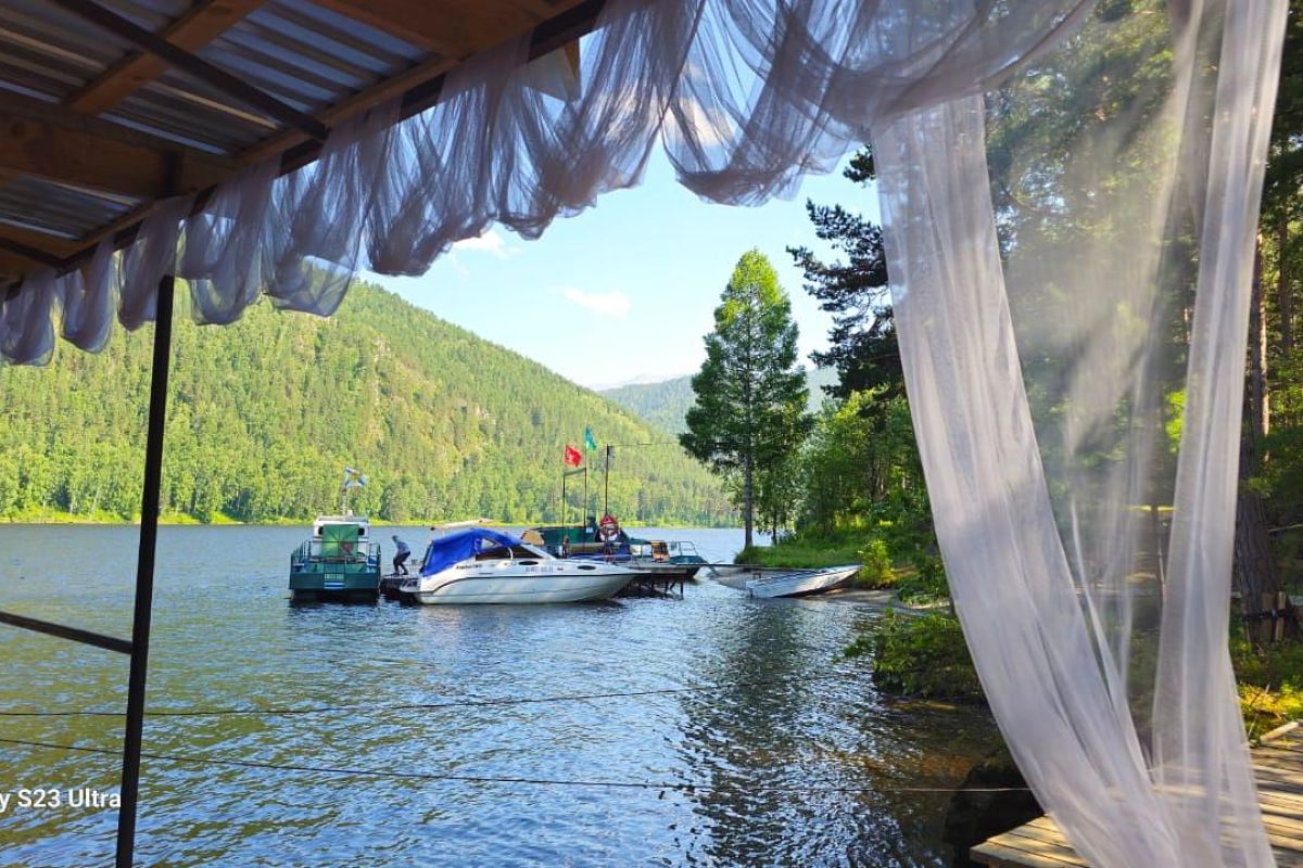 СШГЭС с отдыхом на Енисейском пирсе