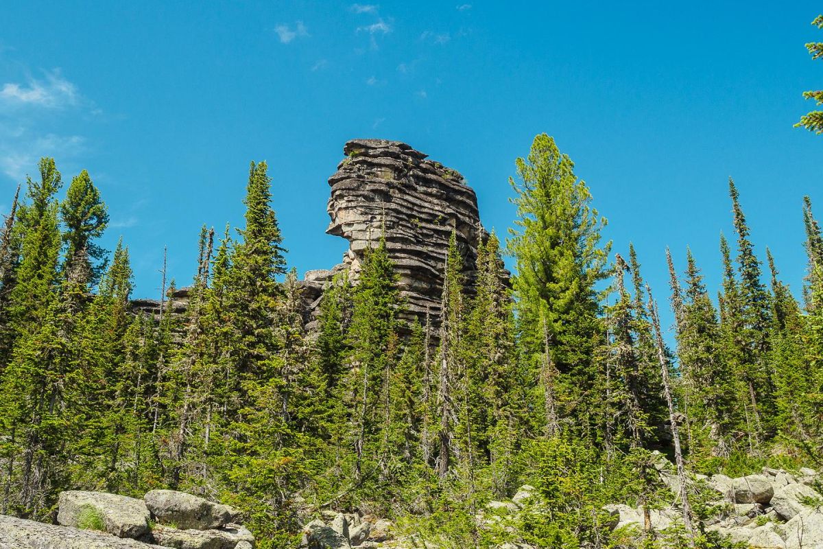 Экскурсия в "Каменный город" природный парк Ергаки