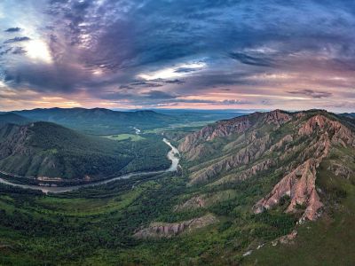 Экскурсия "Тропа предков", маршрут по берегу реки Белый Июс