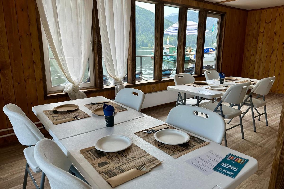 СШГЭС с отдыхом на Енисейском пирсе