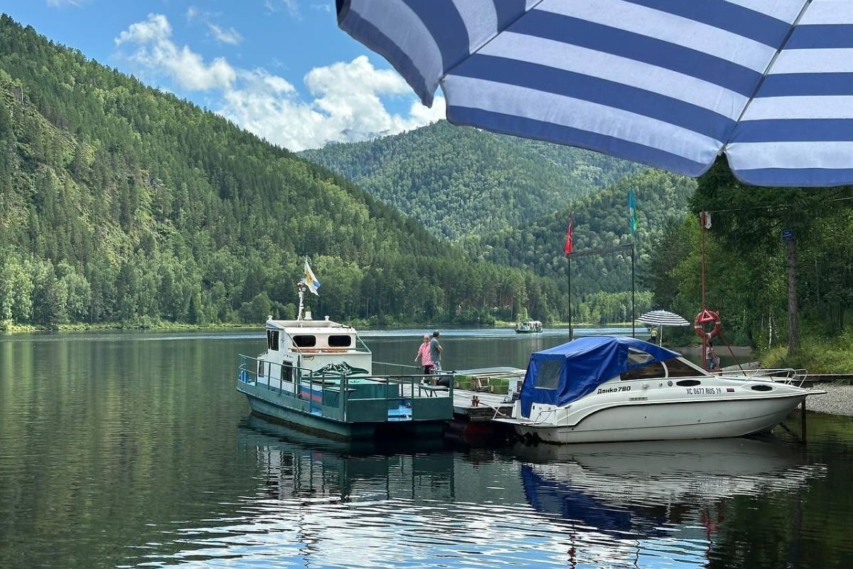Отдых на Енисейском пирсе