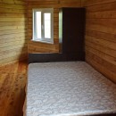 Юрточный комплекс Скалки, 4-х местный дом, спальня (двухспальная кровать)