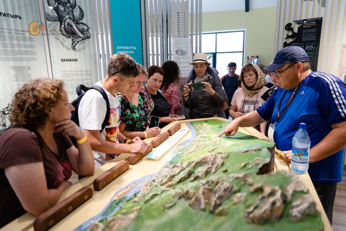 Экскурсия "Тропа предков", маршрут по берегу реки Белый Июс