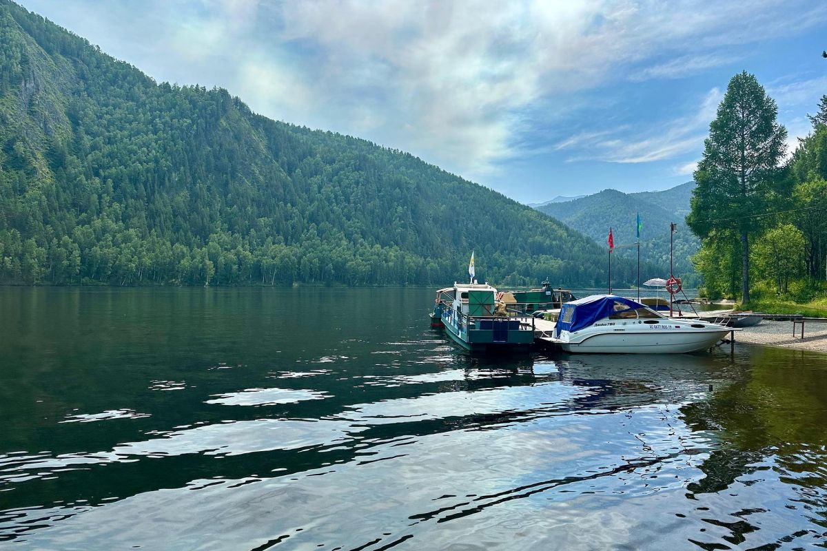 СШГЭС с отдыхом на Енисейском пирсе