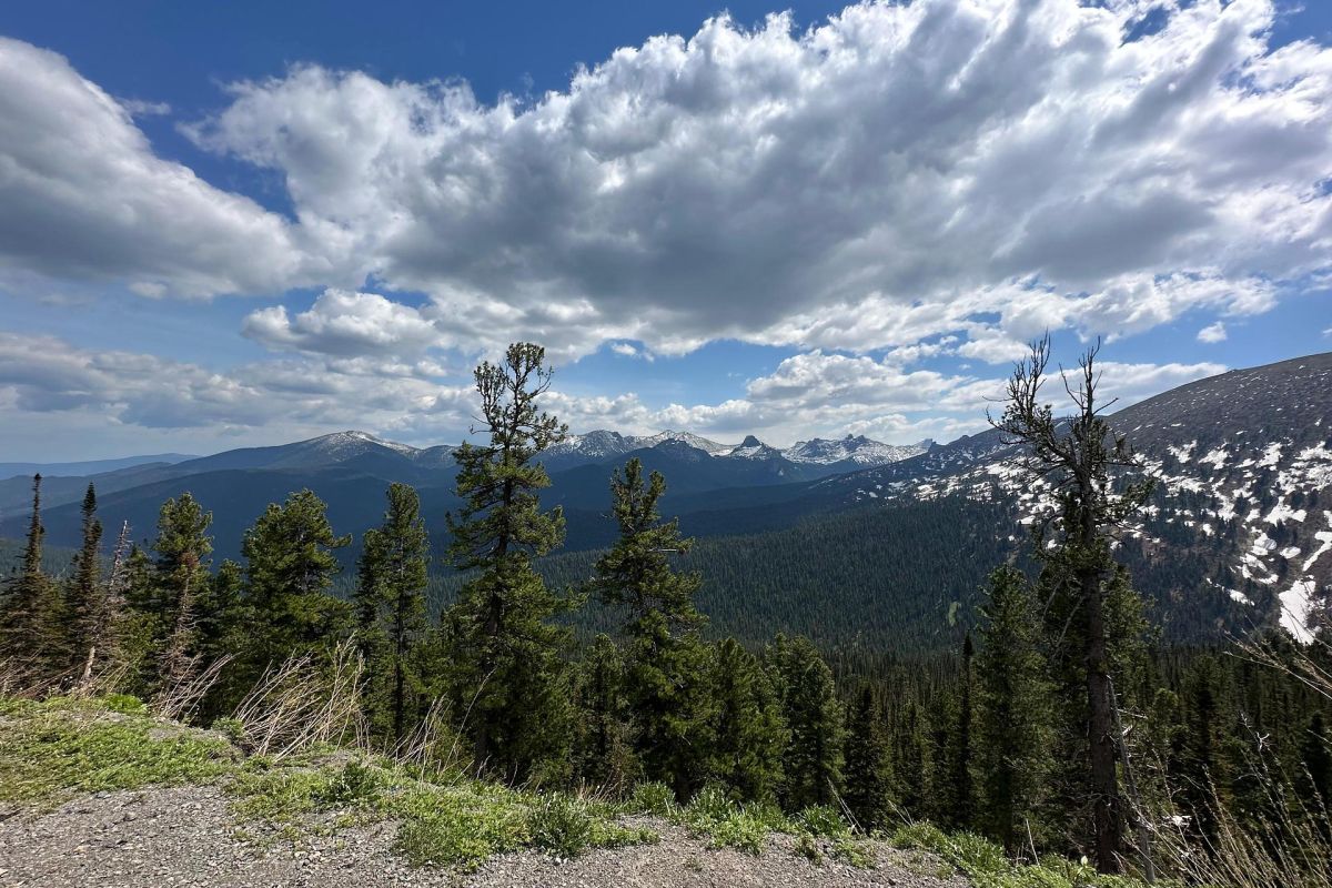 пейзажи по дороге в Тыву
