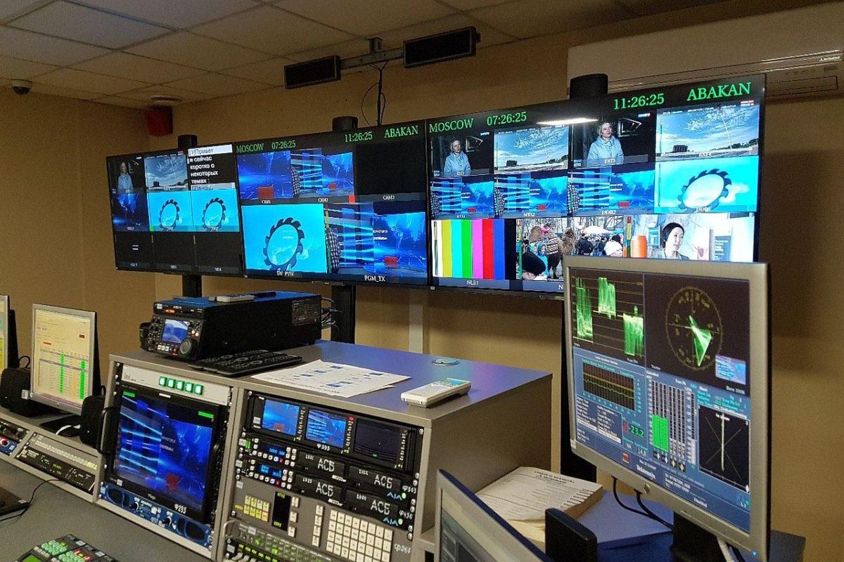 Экскурсия на Телерадиокомпанию "Хакасия"