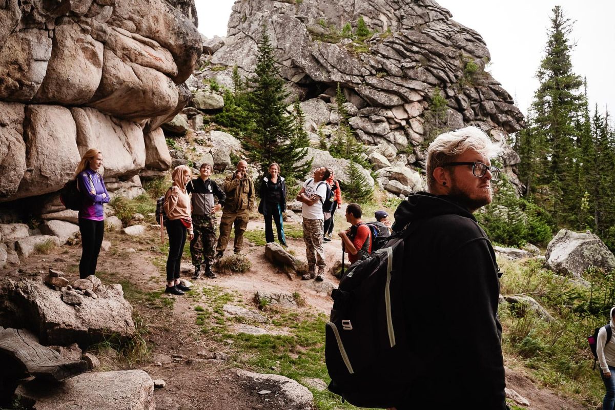 Экскурсия в "Каменный город" природный парк Ергаки