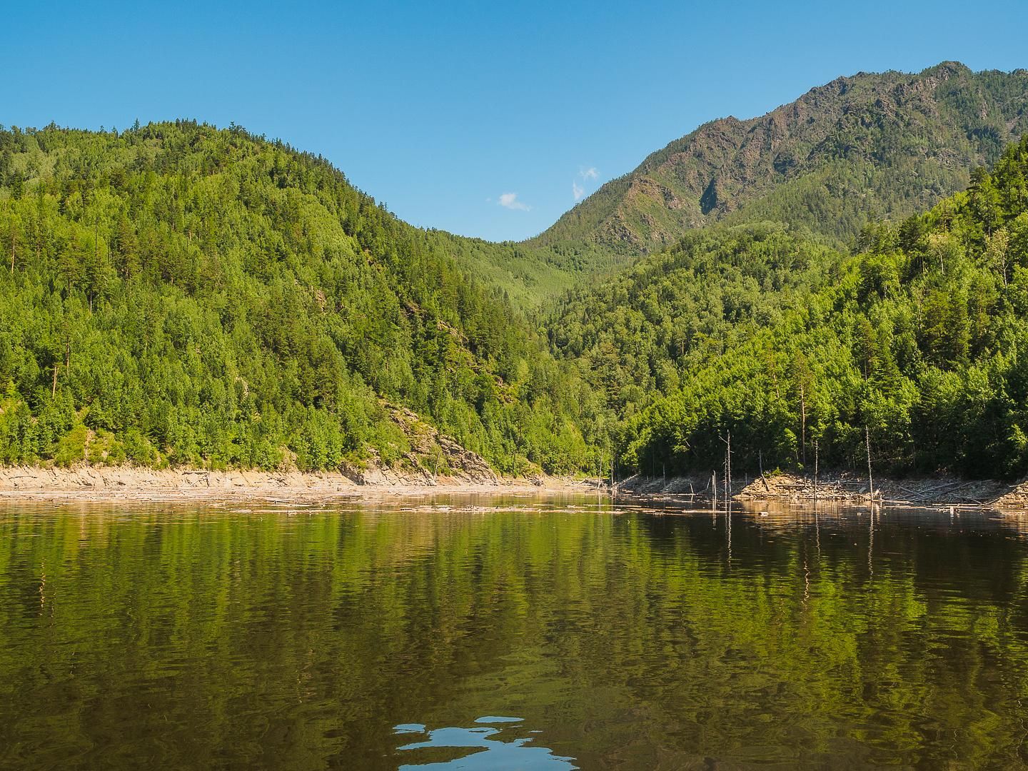 Экскурсия по Саянскому водохранилищу